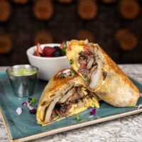 Short Rib Breakfast Burrito